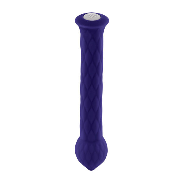 663546904500 3 Diamond Wand Dark Purple