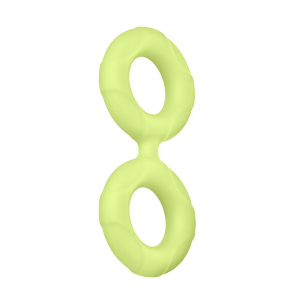 F-81: Double Ring Liquid Silicone 44Mm Glow - Image 3
