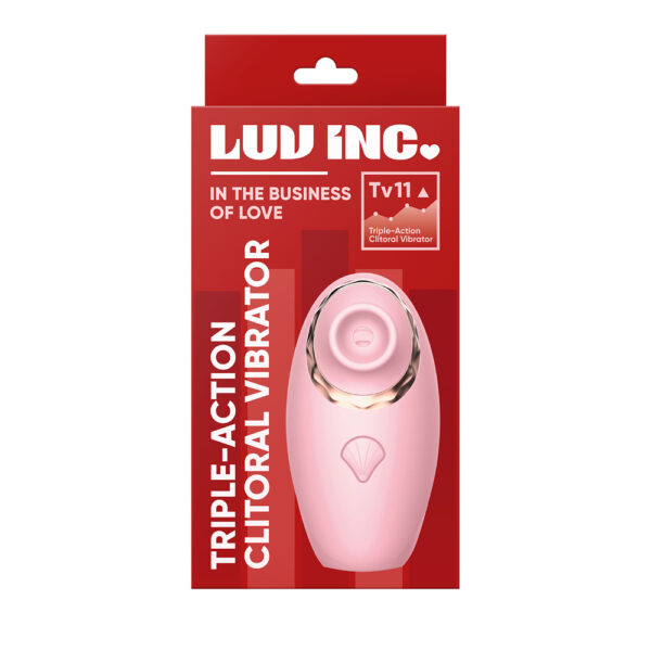 663546905101 Tv11: Triple-Action Clitoral Vibrator Pink