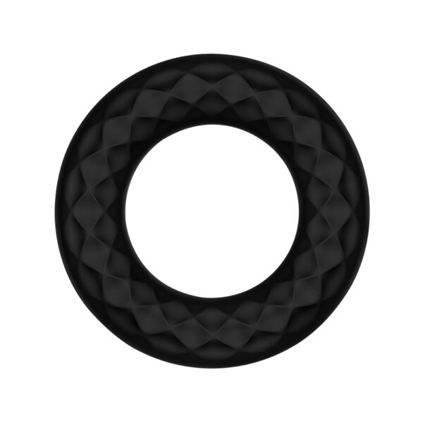 663546905200 2 F-15: Vibrating Cockring Black