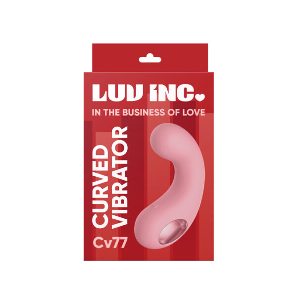 663546905842 Cv77: Curved Vibrator Light Pink