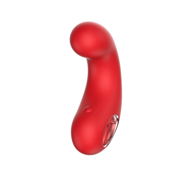 663546905859 2 Cv77: Curved Vibrator Red
