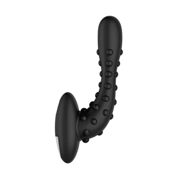 663546906214 3 Studded Pro Vibrating Massager Black