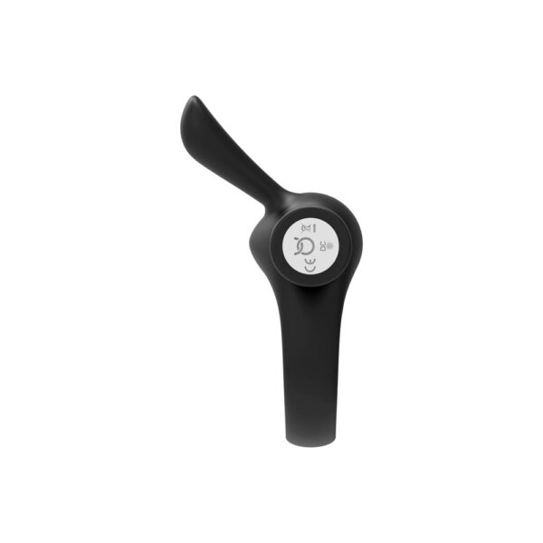 663546906238 3 Bunny Vibrating Cockring Black