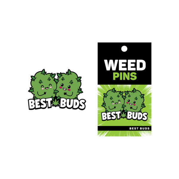 665752708507 Best Buds Pin