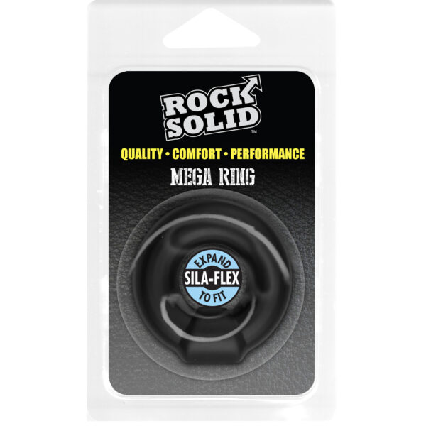 6768903842151 Rock Solid Mega Ring Black