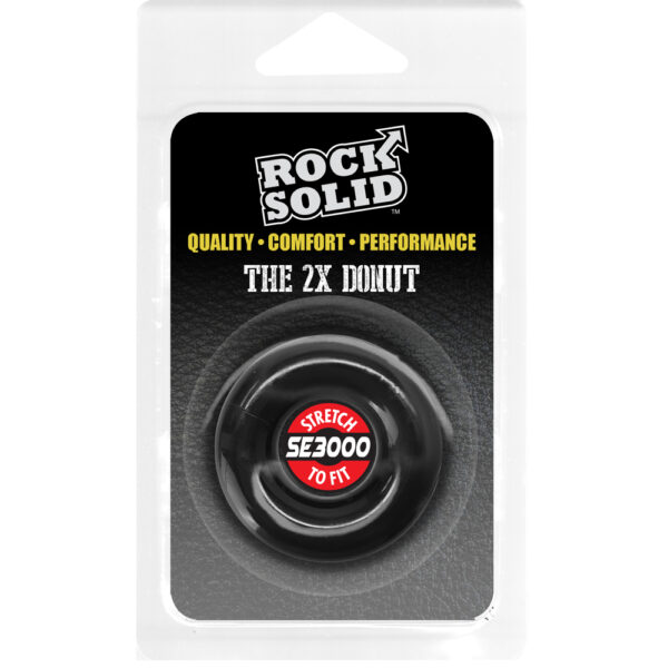 6768903842205 Rock Solid Donut 2X Black