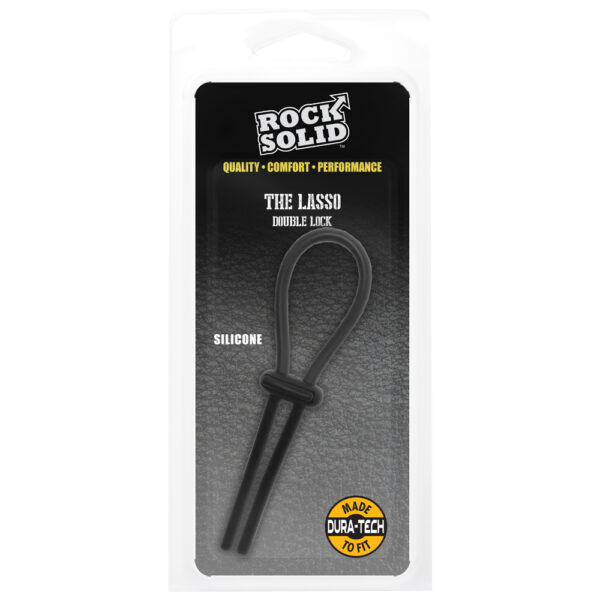 6768903846302 Rock Solid Lasso Double Lock Black