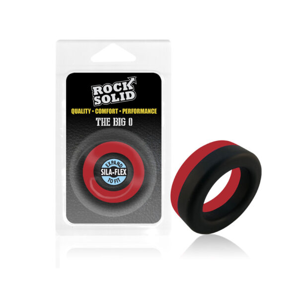 6768903846784 Rock Solid Big O Ring Black/ Red