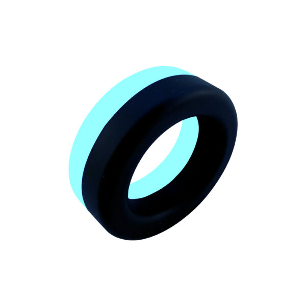 6768903846869 2 Rock Solid Big O Ring Black/ Blue