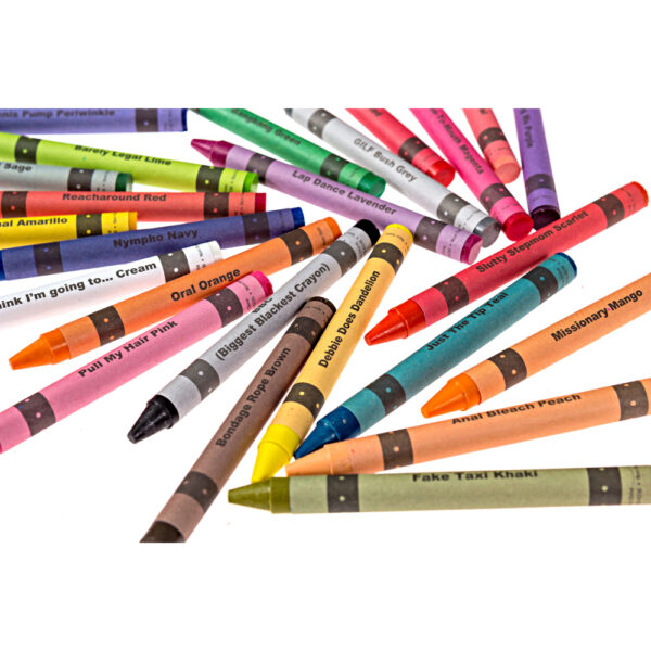 677355811096 3 Offensive Crayon Pack