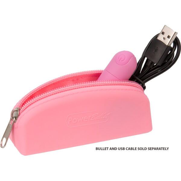 677613095169 2 Powerbullet Silicone Zippered Bag Pink