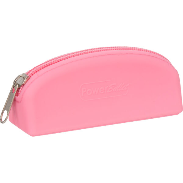 677613095169 Powerbullet Silicone Zippered Bag Pink