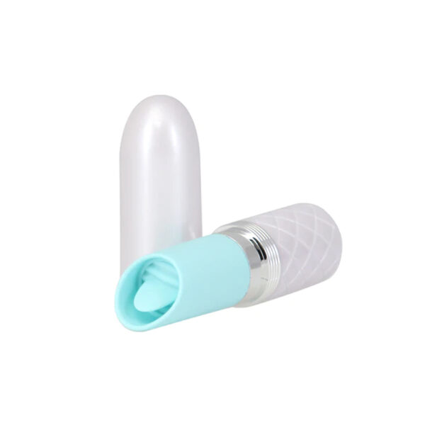 677613274199 2 Pillow Talk Lusty Luxurious Flickering Massager Teal