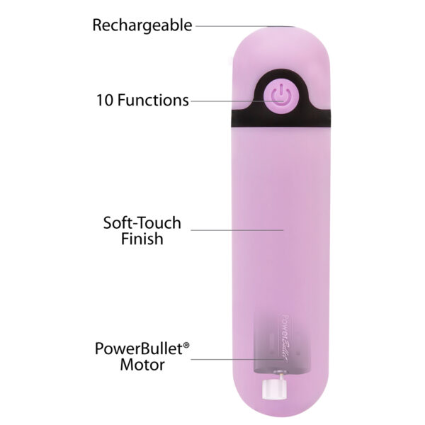 677613561534 2 Powerbullet Simple & True 3.5'' Bulllet 10 Function Purple