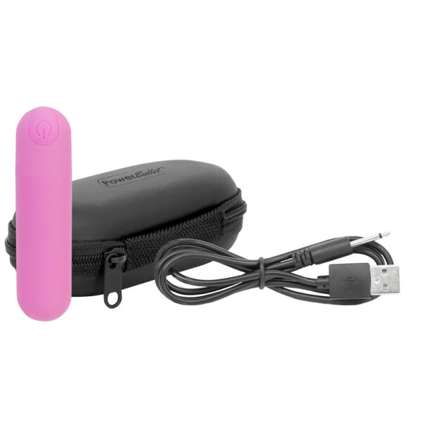 677613571632 2 Powerbullet Essential 3'' Bullet With Case 9 Function Pink