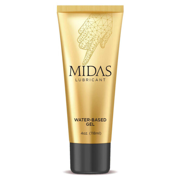 685634110105 Midas Water-based Lubricant Gel 4 oz.