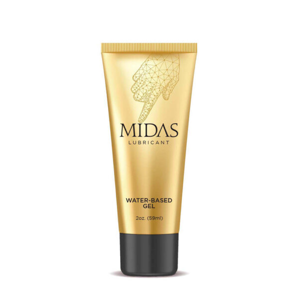 685634110112 Midas Water-based Lubricant Gel 2 oz.