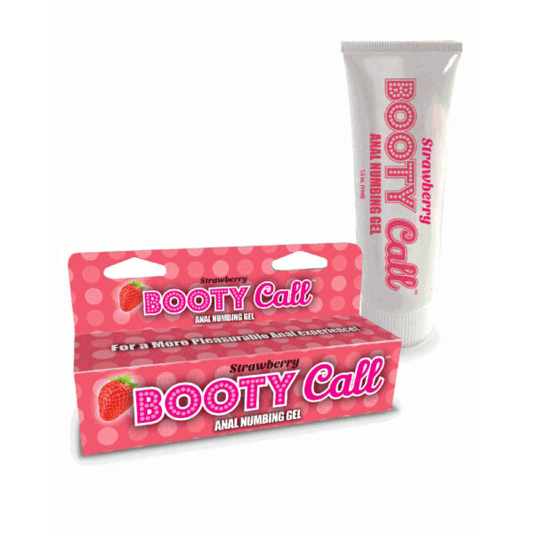 685634111225 Bootycall Anal Desensitizer Strawberry 1.5 oz.