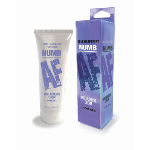 685634111232 Numb Af Anal Desensitizer Blue Raspberry 1.5 oz.