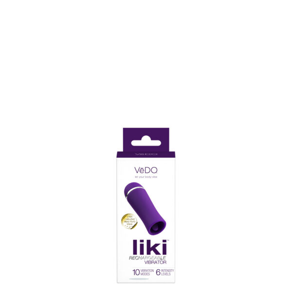 716053727930 Liki Rechargeable Flicker Vibe Deep Purple