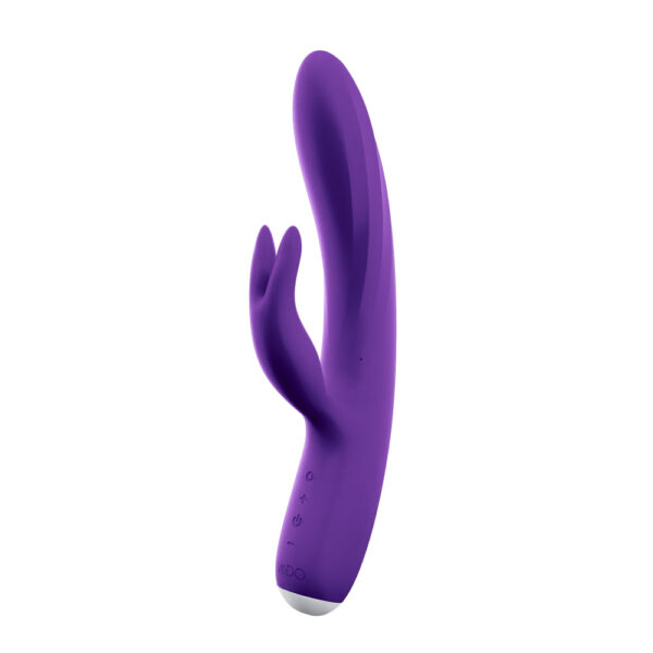 716053727985 3 Thumper Bunny Rechargeable Dual Vibe Deep Purple