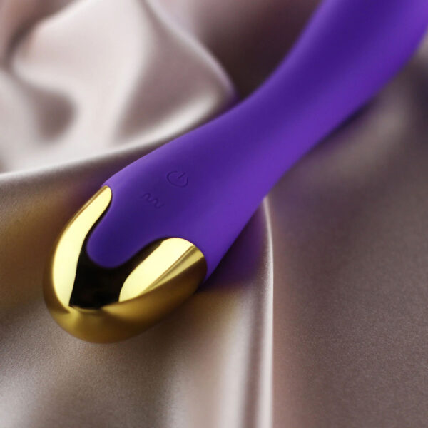 716715771325 3 Geneve G Spot Vibrator Purple & Gold