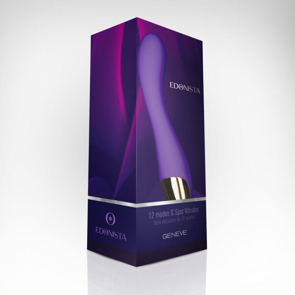 716715771325 Geneve G Spot Vibrator Purple & Gold