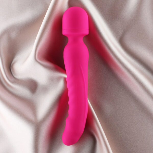 716715771332 Glasgow Dual End Vibrator Fuchsia