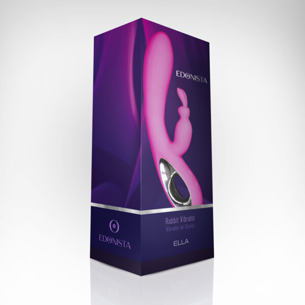 716715771523 Ella Rabbit Vibrator Fuchsia