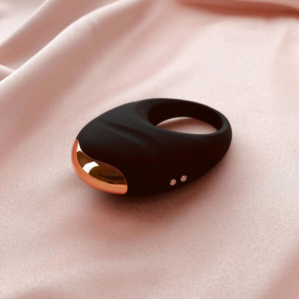 716715771691 3 Luca Vibrating Penis Ring Black