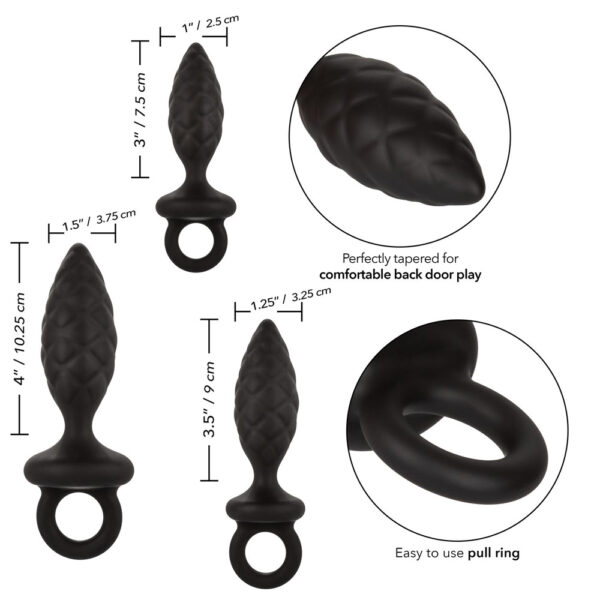 716770098887 3 Silicone Anal Probe Kit