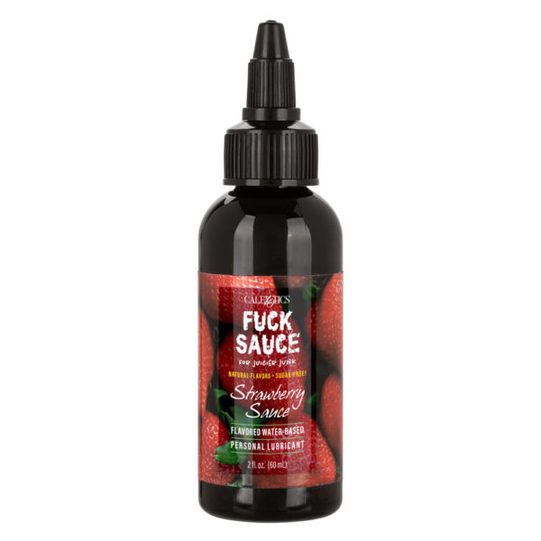 716770099808 Fuck Sauce Flavored Lubricant Strawberry 2 Oz.