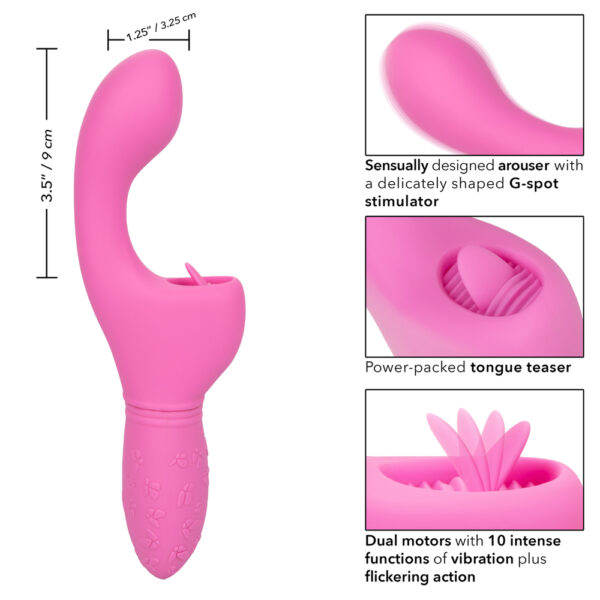 716770100818 3 Rechargeable Butterfly Kiss Flicker