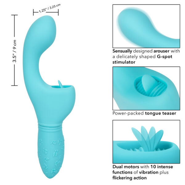 716770100825 3 Rechargeable Butterfly Kiss Flicker