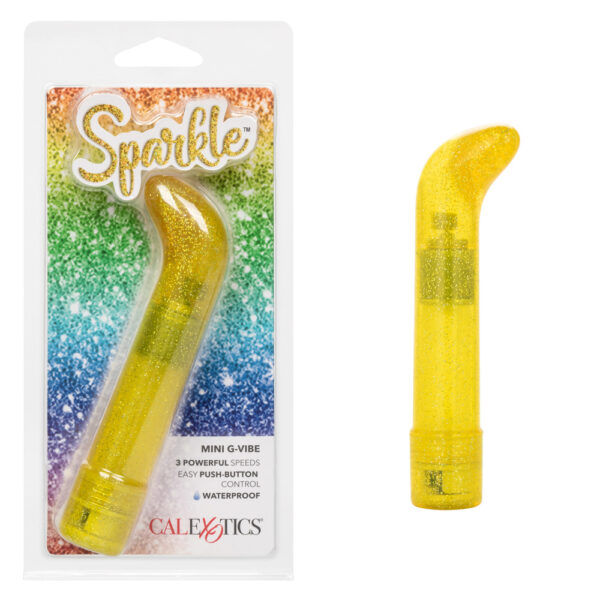 716770101020 Sparkle Mini G-Vibe Yellow