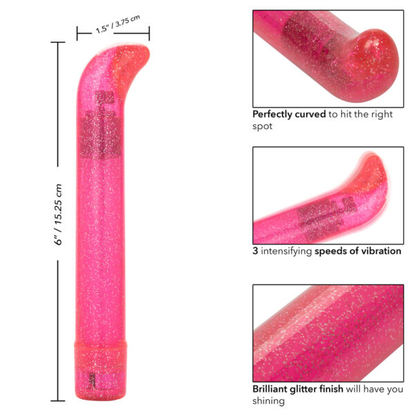 716770101075 3 Sparkle Slim G-Vibe Pink