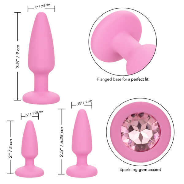 716770101167 3 First Time Crystal Booty Kit Pink