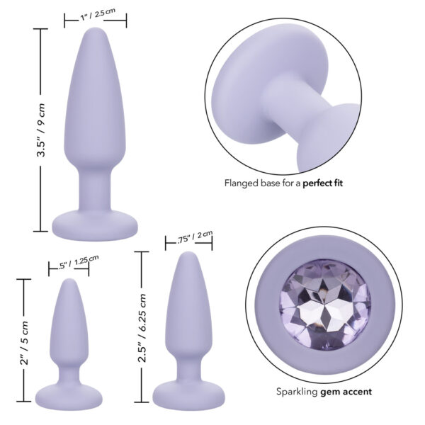 716770101174 3 First Time Crystal Booty Kit Purple