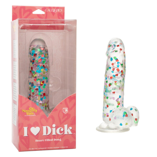 716770101273 Naughty Bits I Love Dick Heart-Filled Dong