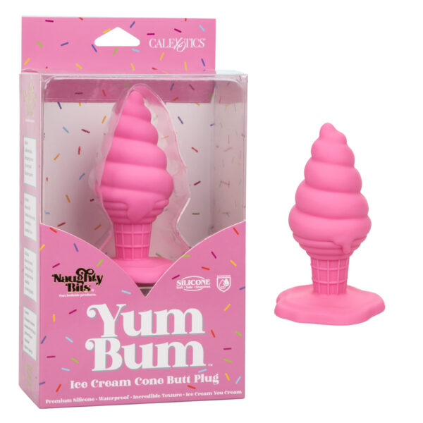 716770101846 Naughty Bits Yum Bum Ice Cream Cone Butt Plug