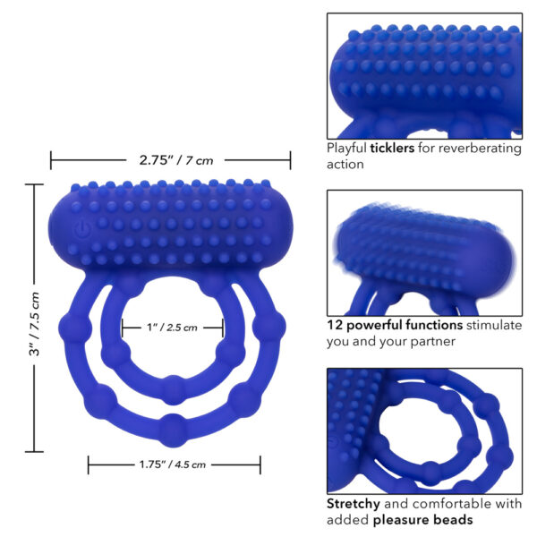 716770102829 3 Silicone Rechargeable 10 Bead Maximus Ring