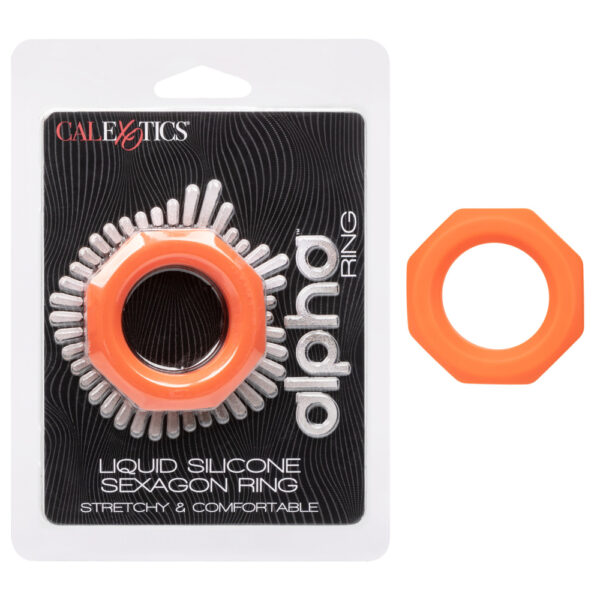 716770102898 Alpha Liquid Silicone Sexagon Ring