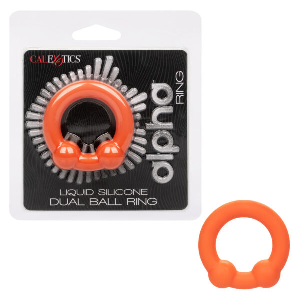 716770104205 Alpha Liquid Silicone Dual Ball Ring