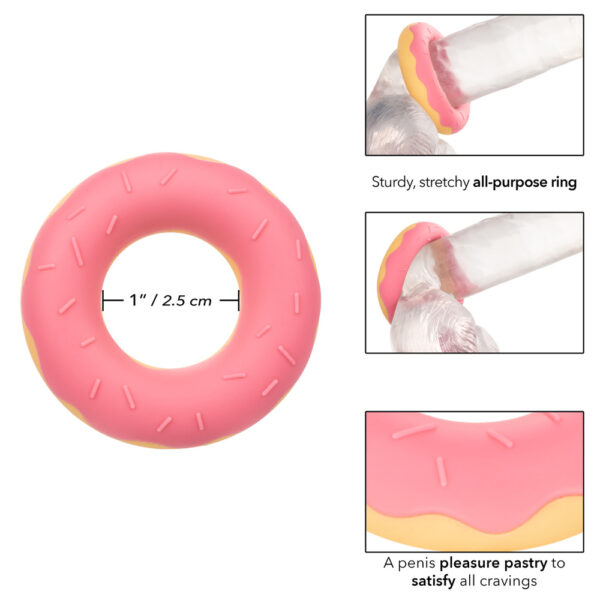 716770104281 3 Naughty Bits Dickin’ Donuts Silicone Donut Cock Ring