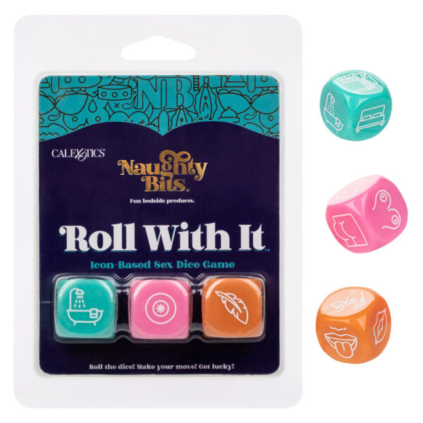 716770104304 Naughty Bits Roll With It Icon Based Sex Dice