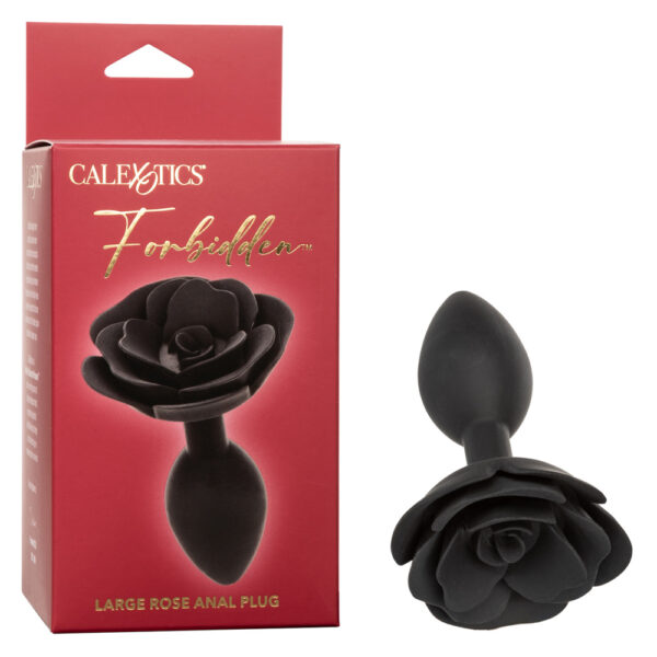 716770105370 Forbidden Large Rose Anal Plug