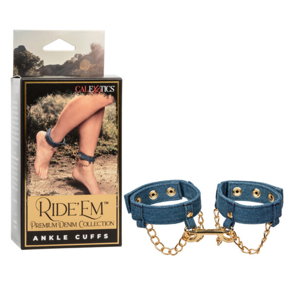 716770105516 Ride 'Em Premium Denim Collection Ankle Cuffs