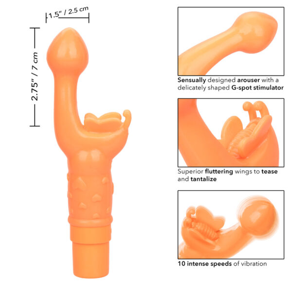 716770105936 3 Rechargeable Butterfly Kiss Orange