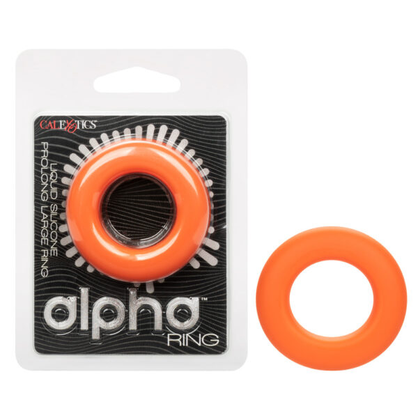 716770106155 Alpha Liquid Silicone Prolong Large Ring